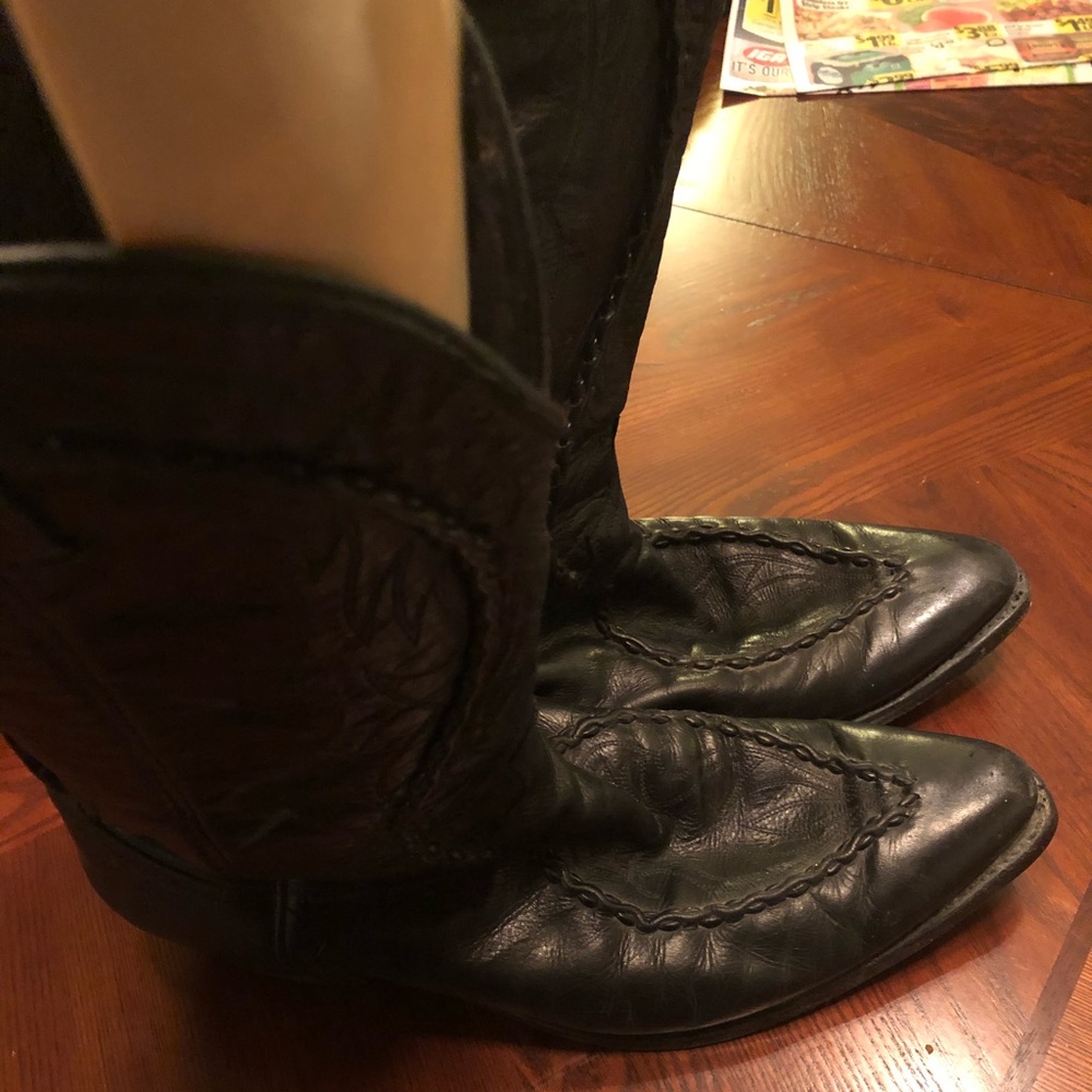 Men’s All leather cowboy boots